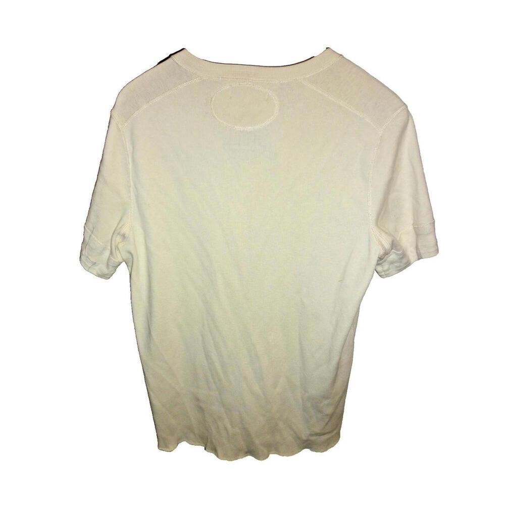 Vintage Polo Ralph Lauren Men’s R64 836 Tee Henley Ribbing Y2K Shirt Large L - Picture 9 of 9